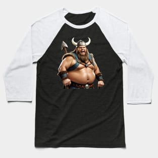 Jim Carrey, A fat Viking warrior Baseball T-Shirt